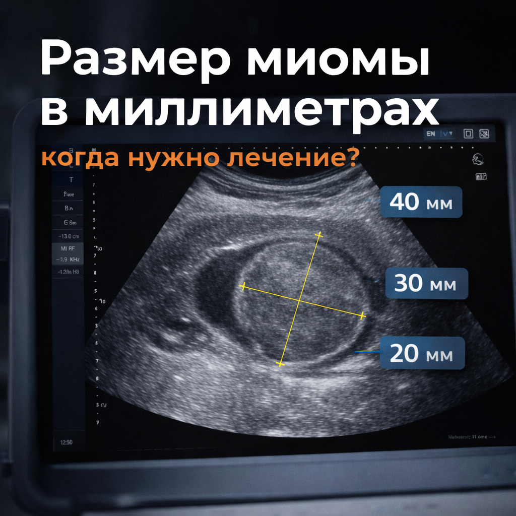 Размер миомы